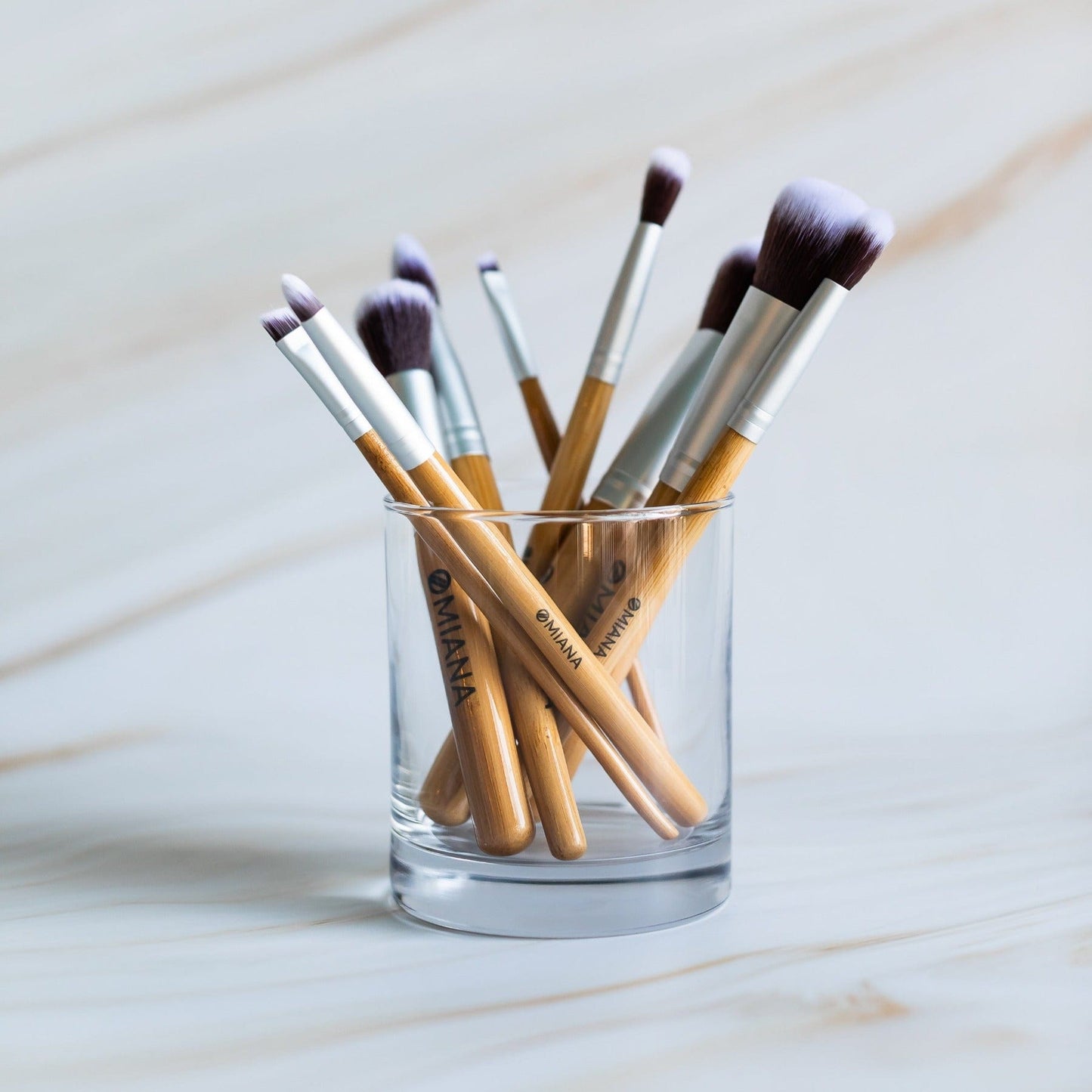 Omiana Beauty Brushes Vegan Full Face 6-Brush Kit