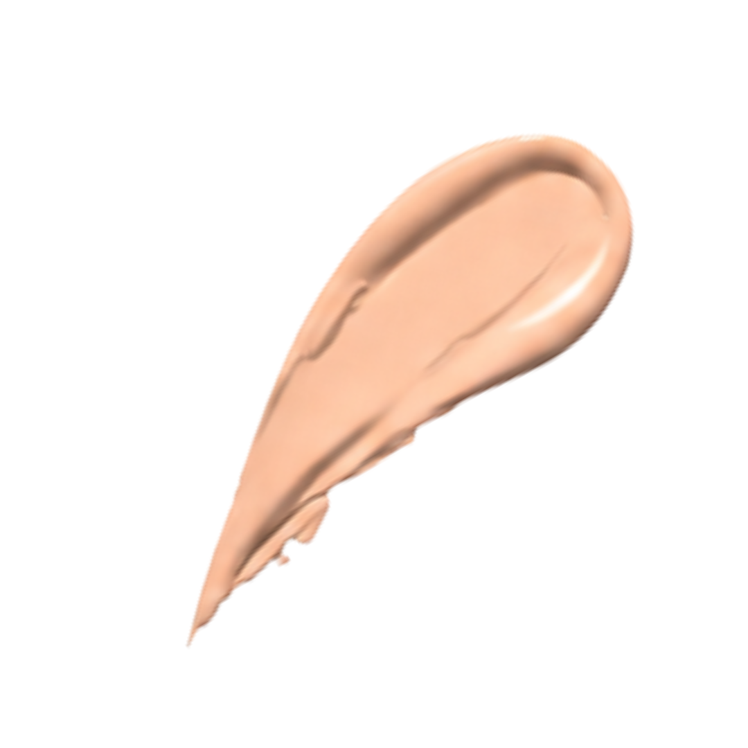 Omiana Light Ivory Tinted Nourishing Moisturizer shade swatch for fair to light skin with neutral cool undertones.