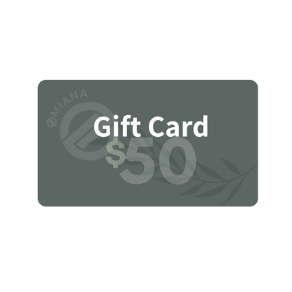 Omiana Gift Card $50.00 Gift Card