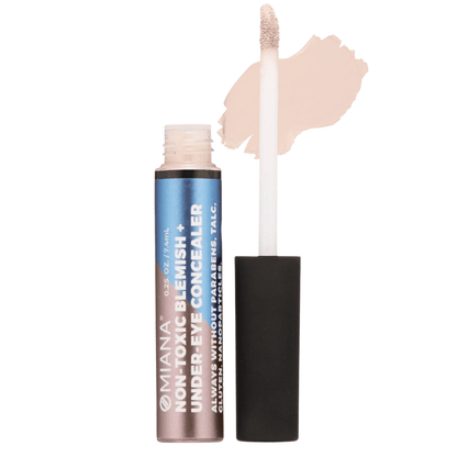 Omiana Natural Cosmetics Concealer Porcelain Blemish + Under-Eye Concealer — Mica-Free!