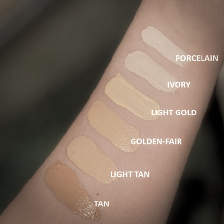 Liquid Foundation Mousse swatch on arm